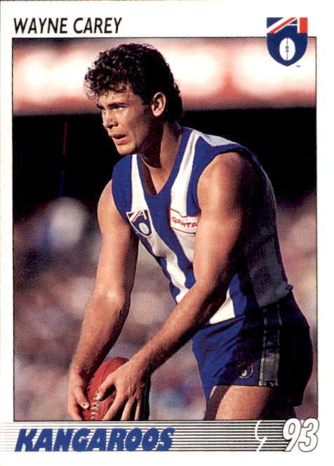 Wayne Carey, #54, 1993 Select VFL