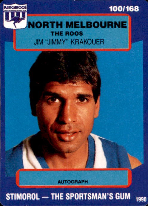 Jim Krakouer, 1990 Stimorol AFL