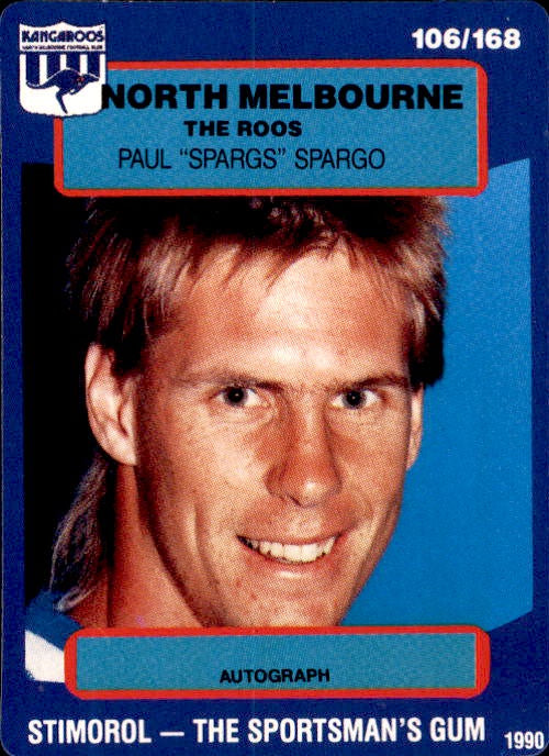 Paul Spargo, 1990 Stimorol AFL