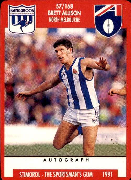 Brett Allison, 1991 Stimorol AFL