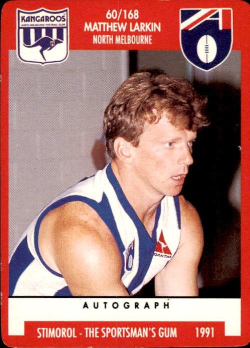 Matthew Larkin, 1991 Stimorol AFL