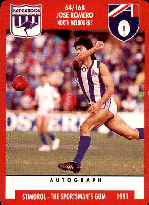 Jose Romero, 1991 Stimorol AFL