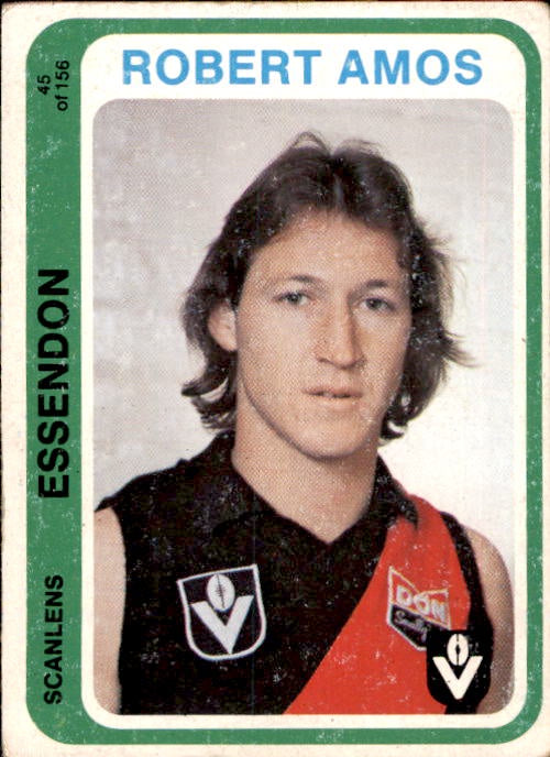 Robert Amos, 1979 Scanlens VFL