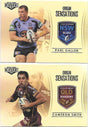 Cam Smith & Paul Gallen, Parallel Case Cards, 2013 ESP Elite NRL