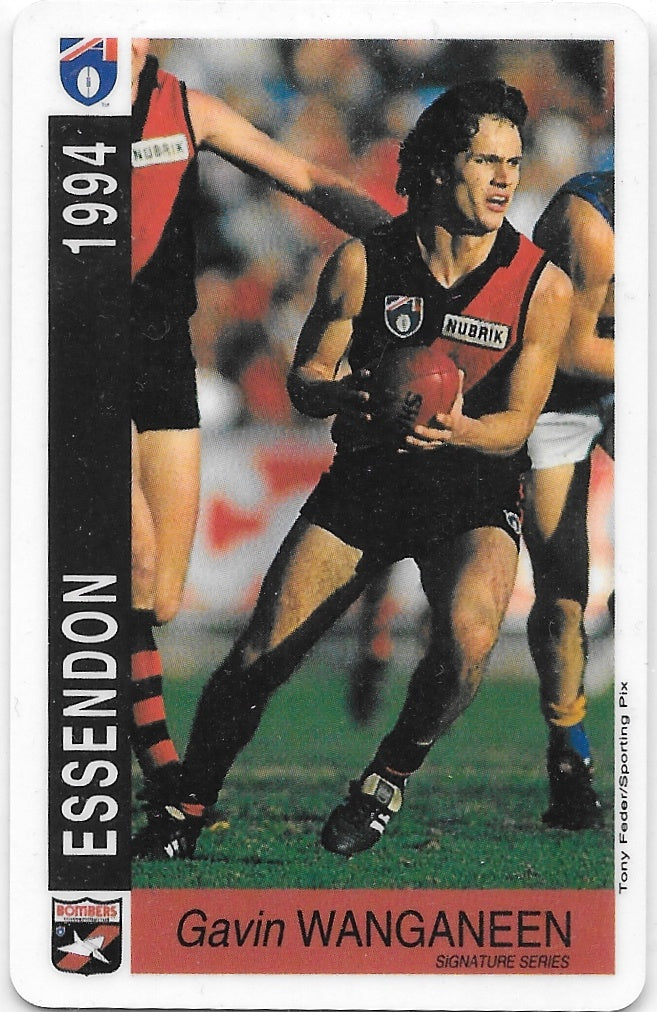 Gavin Wanganeen, 1994 Sassy Concepts card