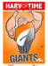 GWS Giants, Mascot Harv Time Poster