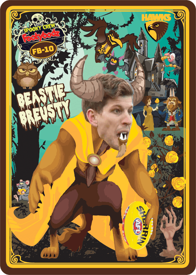 Luke Breust, Footy Bodz Spooky Crew, 2019 Teamcoach AFL