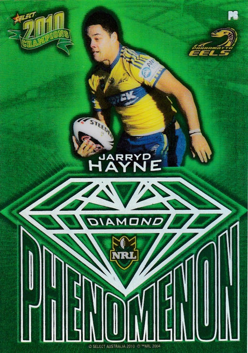 Jarryd Hayne, Diamond Phenomenon, 2010 Select NRL Champions