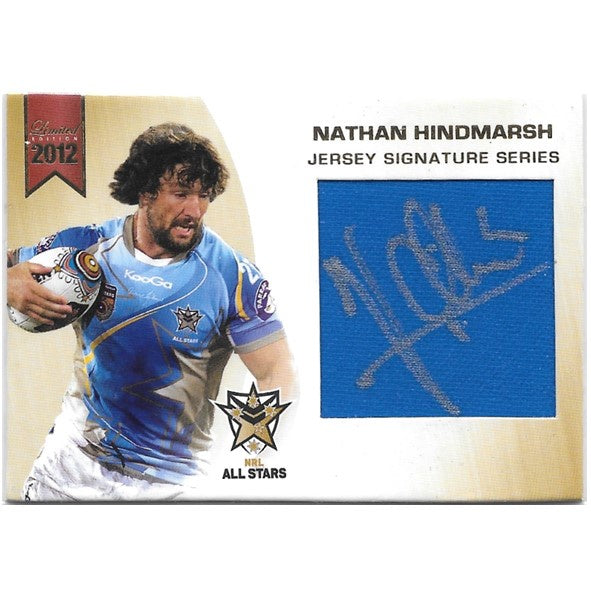 Nathan Hindmarsh, Blue Jersey Signature Series, 2012 ESP Limited NRL