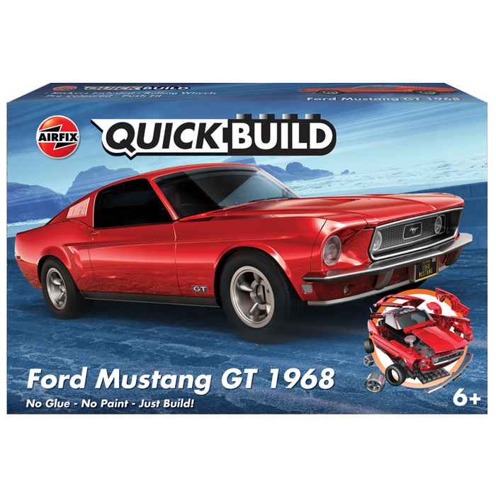 AIRFIX QUICKBUILD 1968 FORD MUSTANG GT