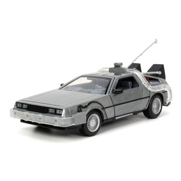Back to the Future - Delorean Time Machine, 1:24 Scale Diecast Hollywood Ride