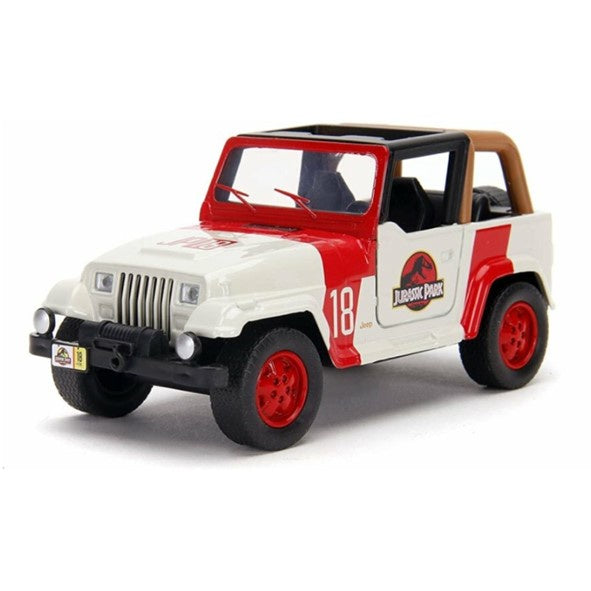 Jurassic World - 1992 Jeep Wrangler 1:32 Scale Diecast Hollywood Ride
