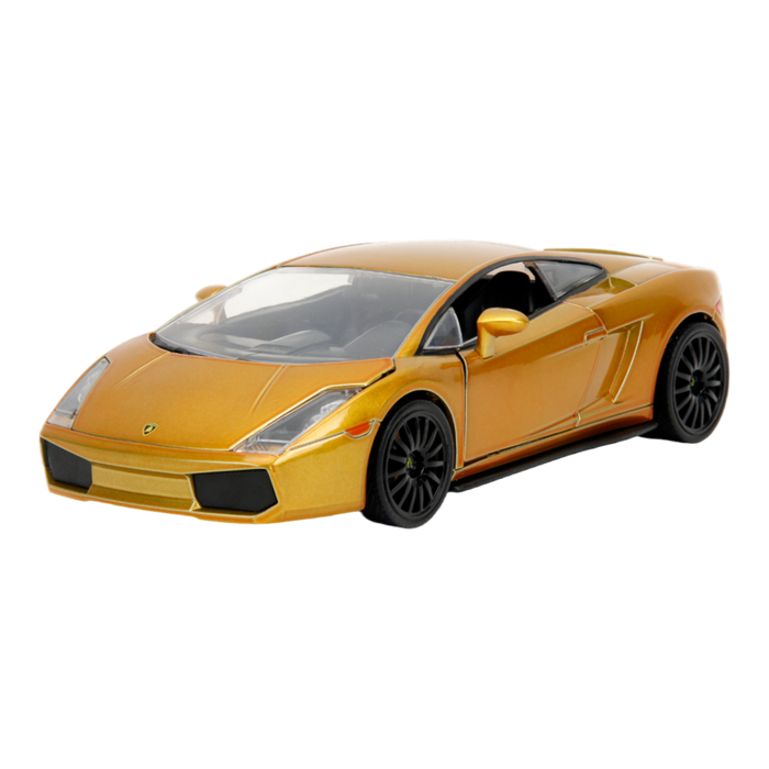 Fast & Furious 10 - Lamborghini Gallardo (Gold) 1:24 Scale Hollywood Rides Diecast Vehicle
