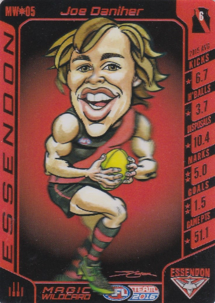 Joe Daniher, Magic Wildcard, 2016 Teamcoach AFL