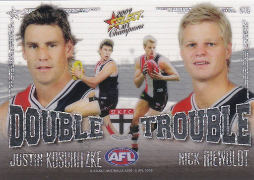 Koschitzke & Riewoldt, Double Trouble, 2009 Select AFL Pinnacle