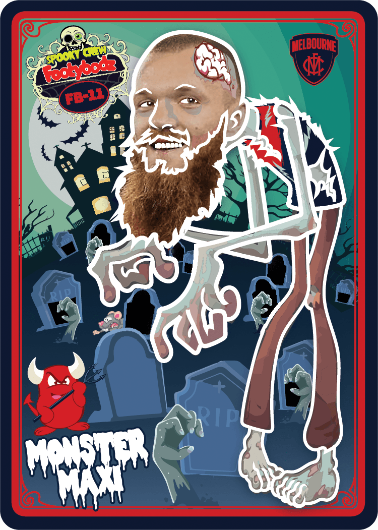 Max Gawn, Footy Bodz Spooky Crew, 2019 Teamcoach AFL