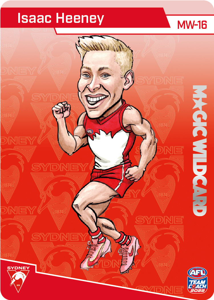 Isaac Heeney, Magic Wildcard, 2022 Teamcoach AFL