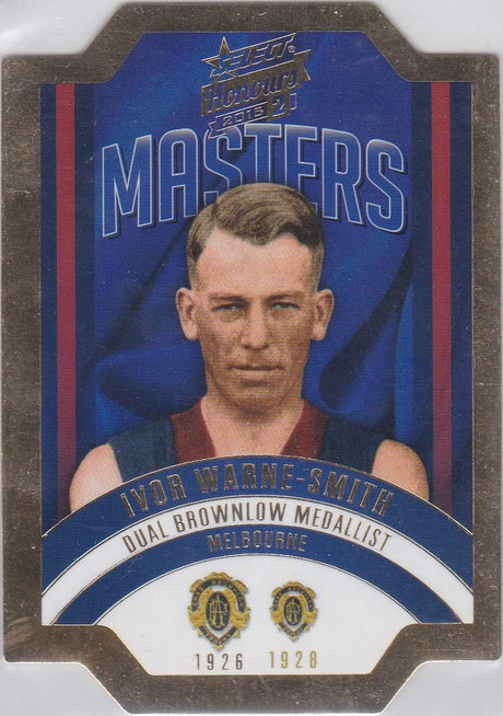 Ivor Warne-Smith, Masters, 2015 Select AFL Honours 2