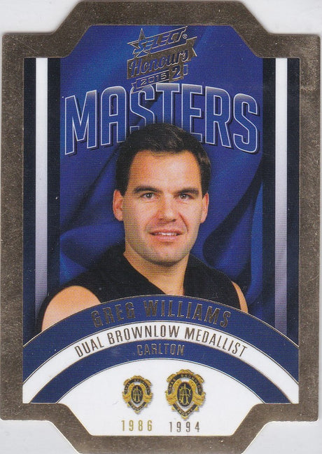 Greg Williams, Masters, 2015 Select AFL Honours 2