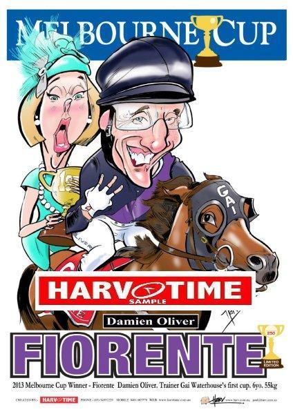 Fiorente, 2013 Melbourne Cup, Harv Time Poster