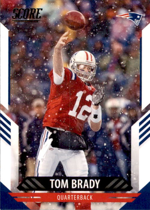 Tom Brady, #288, 2021 Panini Score Football NFL