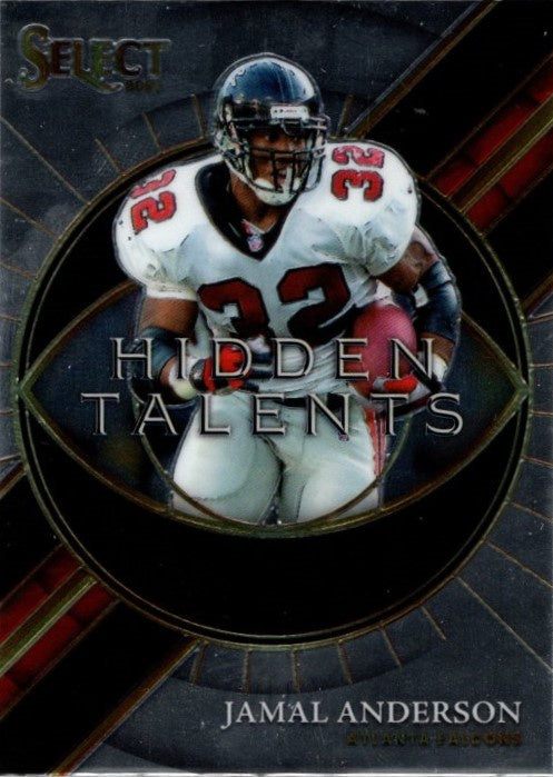 Jamal Anderson, Hidden Talents, 2021 Panini Select Football NFL
