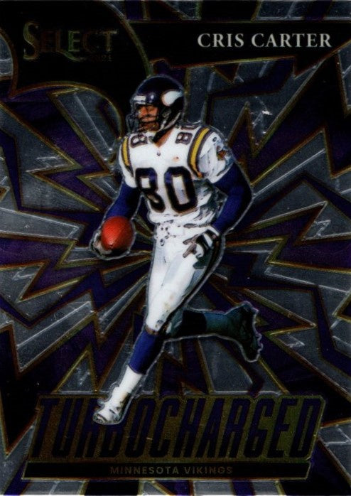 Chris Carter, Turbo Charged, 2021 Panini Select Football NFL