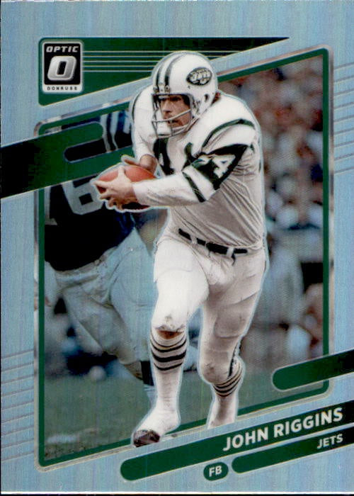 John Riggins, Silver Prizm, 2021 Panini Donruss Optic Football NFL