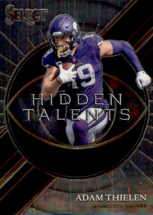 Adam Thielen, Hidden Talents, 2021 Panini Select Football NFL