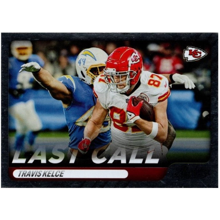 Travis Kelce, Last Call, 2022 Panini Absolute Football NFL