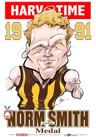 Paul Dear, 1991 Norm Smith Medal, Harv Time Poster