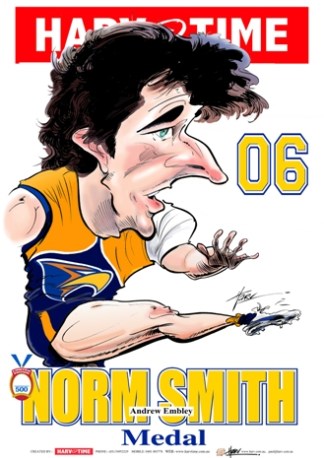 Andrew Embley, 2006 Norm Smith Medal, Harv Time Poster
