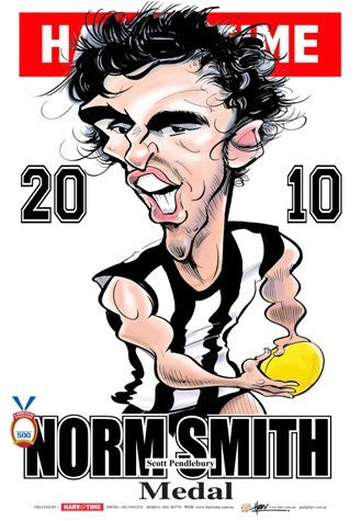 Scott Pendlebury, 2010 Norm Smith Medal, Harv Time Poster