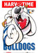 Canterbury Bulldogs, NRL Mascot Print Harv Time Poster