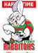 South Sydney Rabbitohs, NRL Mascot Print Harv Time Poster