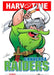 Canberra Raiders, NRL Mascot Print Harv Time Poster