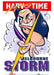 Melbourne Storm, NRL Mascot Print Harv Time Poster