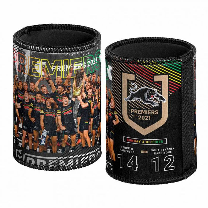 Penrith Panthers 2021 Premiers Team Can Cooler