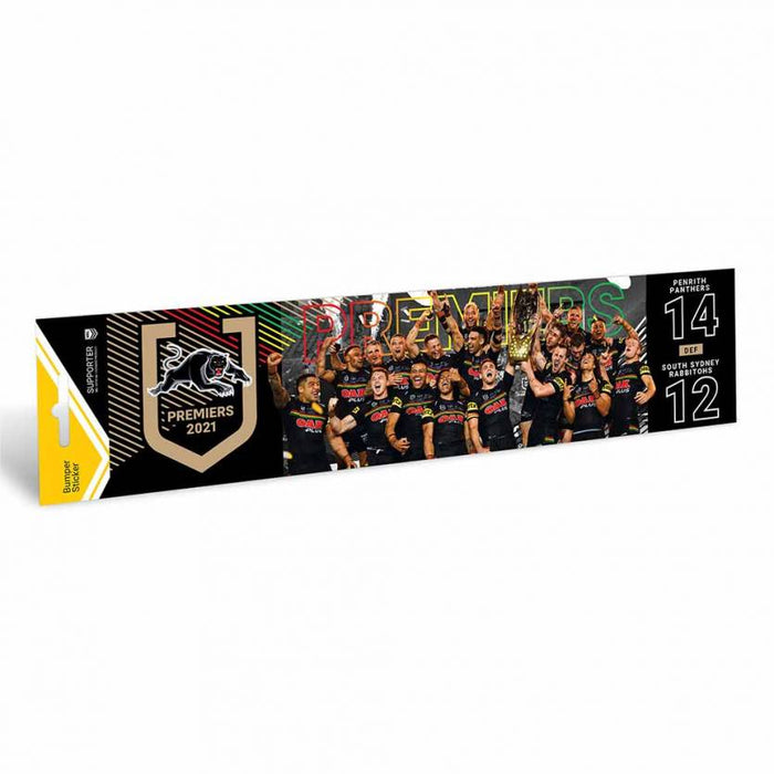 Penrith Panthers 2021 Premiers Team Bumper Sticker