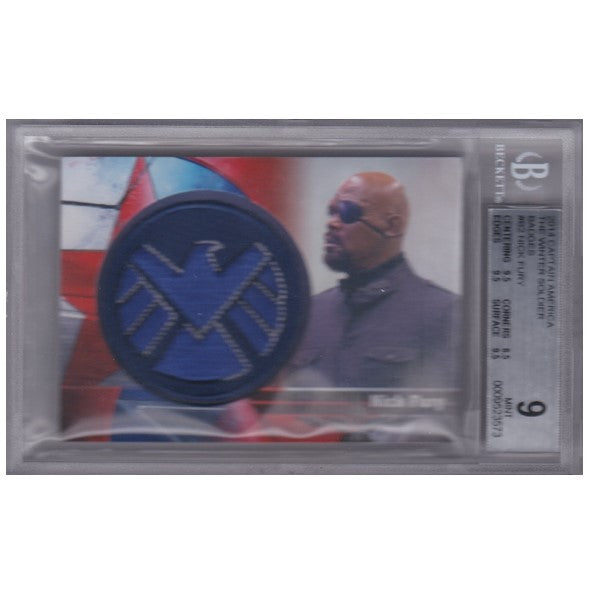 Nick Fury, Badges, 2014 Captain America The Winter Soldier BGS 9.