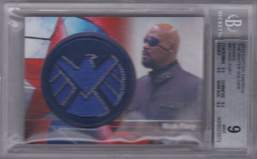 Nick Fury, Badges, 2014 Captain America The Winter Soldier BGS 9.