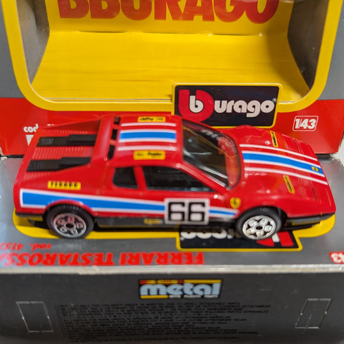 Burago, Ferrari 512 BB Daytona, cod. 4106, 1:43 Scale Diecast Car