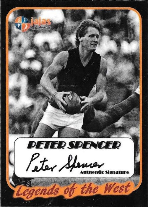 Peter Spencer, Legends of the West, Ja Ja's Collectables