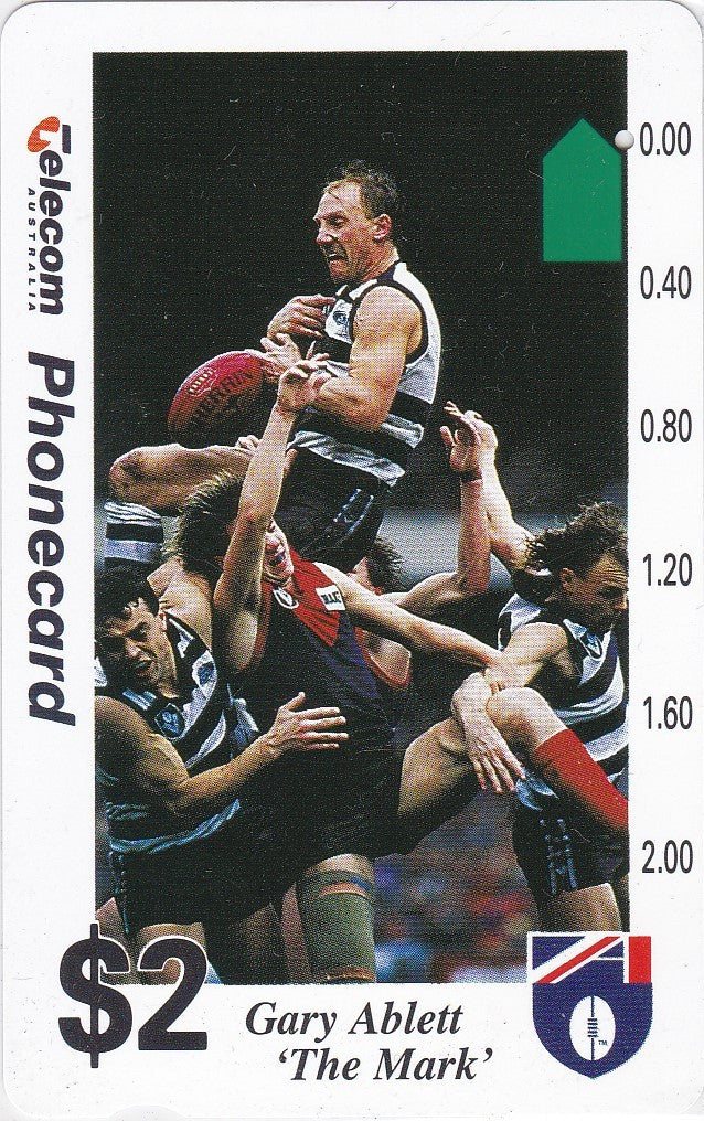 Gary Ablett Phone card
