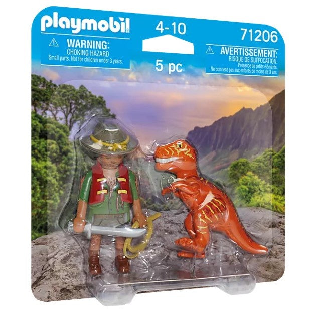Playmobil 71206 - Adventurer with T-Rex