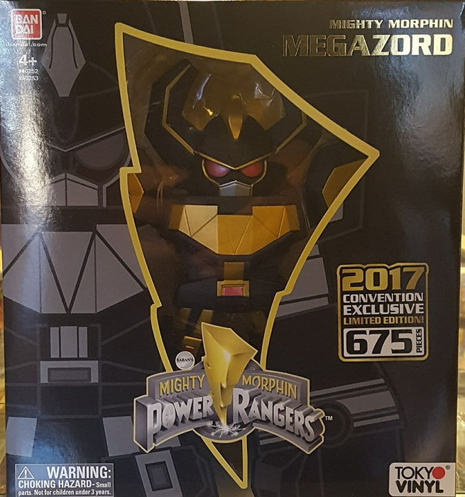 Tokyo Vinyl Mighty Morphin Power Rangers Black & Gold Megazord