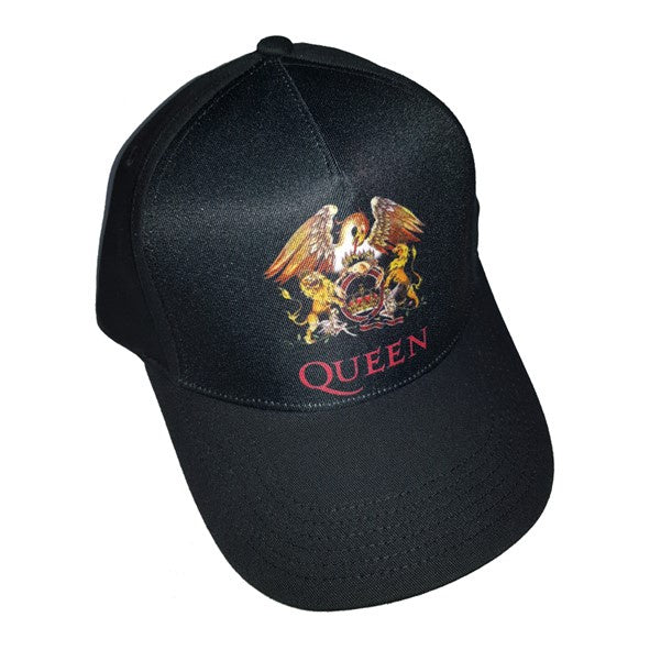 Queen Music Band Logo Black Baseball Hat Cap