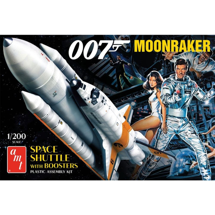 James Bond 007 Moonraker Space Shuttle with Boosters, 1:200 Scale Model Kit
