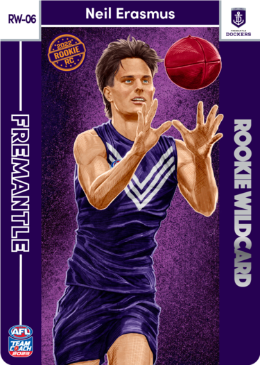 Neil Erasmus, Rookie Wildcard, 2023 Teamcoach AFL