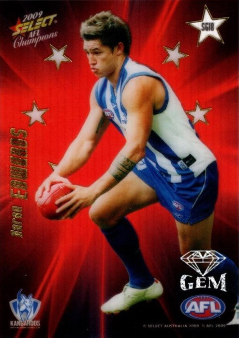 Aaron Edwards, Red Gem, 2009 Select AFL Champions